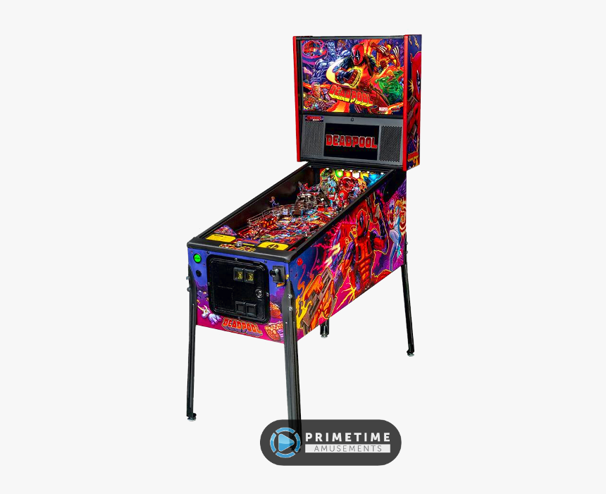 Deadpool Pro Pinball Machine By Stern Pinball - Deadpool Pinball Arcade Game, HD Png Download