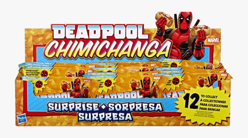 Deadpool Chimichanga Surprise - Deadpool Chimichanga Surprise Figures, HD Png Download