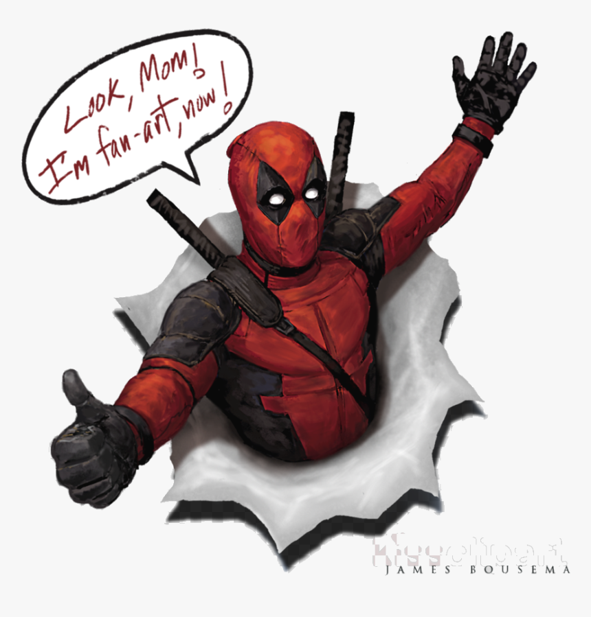 Deadpool Transparent Clipart Spider-man Clip Art Png - Deadpool Png, Png Download