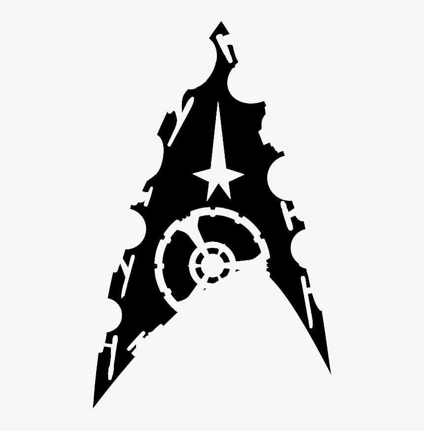 Star Trek Png Image - Uss Enterprise Star Trek Silhouette, Transparent Png