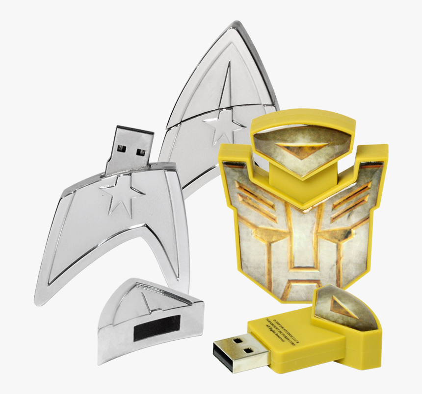 Star Trek And Transformers Usb Fuse Innovation - Usb Flash Drive, HD Png Download