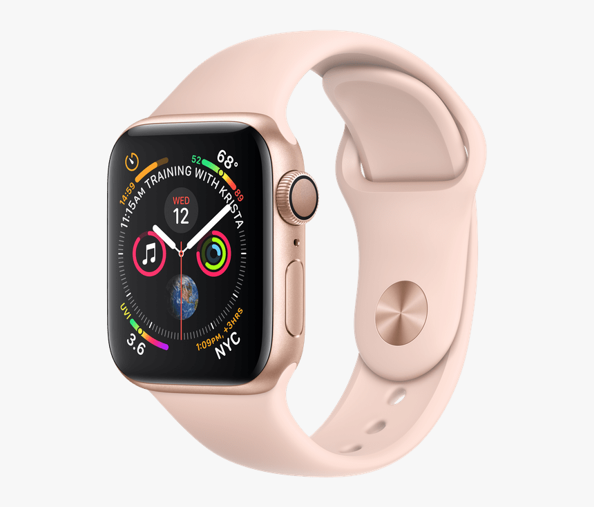 Apple Watch Series 4 Pink Sand, HD Png Download