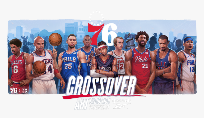 76ers Crossover Art Exhibition, HD Png Download