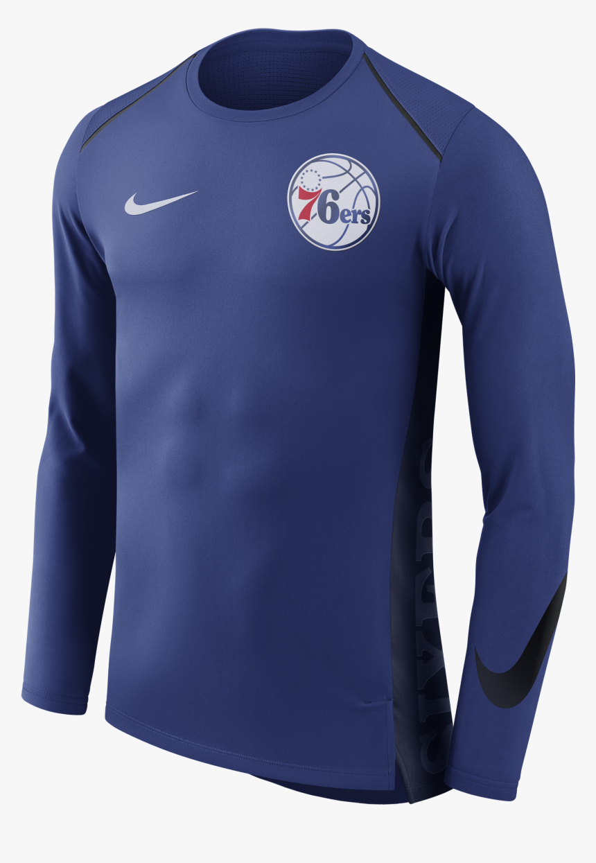 Detroit Pistons Nike Long Sleeve Shirt, HD Png Download , Transparent