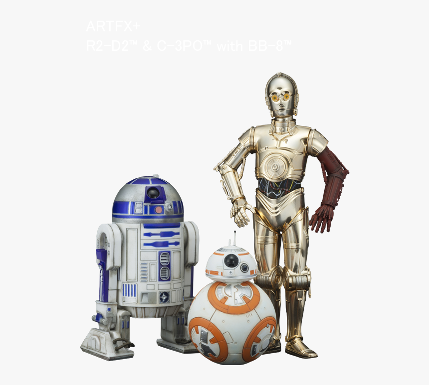 Kotobukiya Artfx Lucasfilm R2 D2 C 3po Bb 8 Star Wars - Star Wars R2d2 Png, Transparent Png