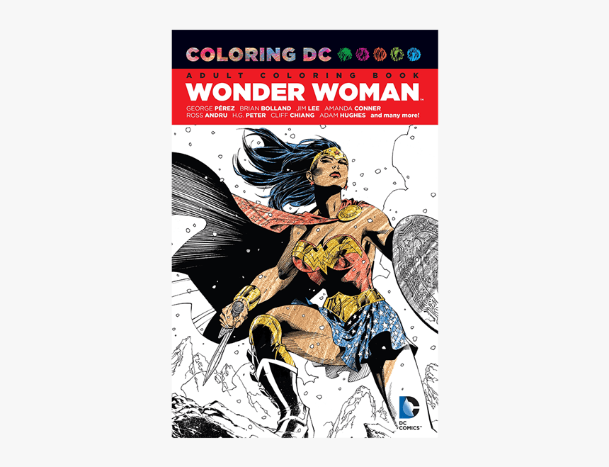 Dc Colouring Books, HD Png Download