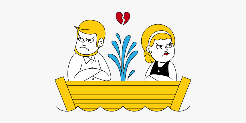 Sinking Love Boat, HD Png Download