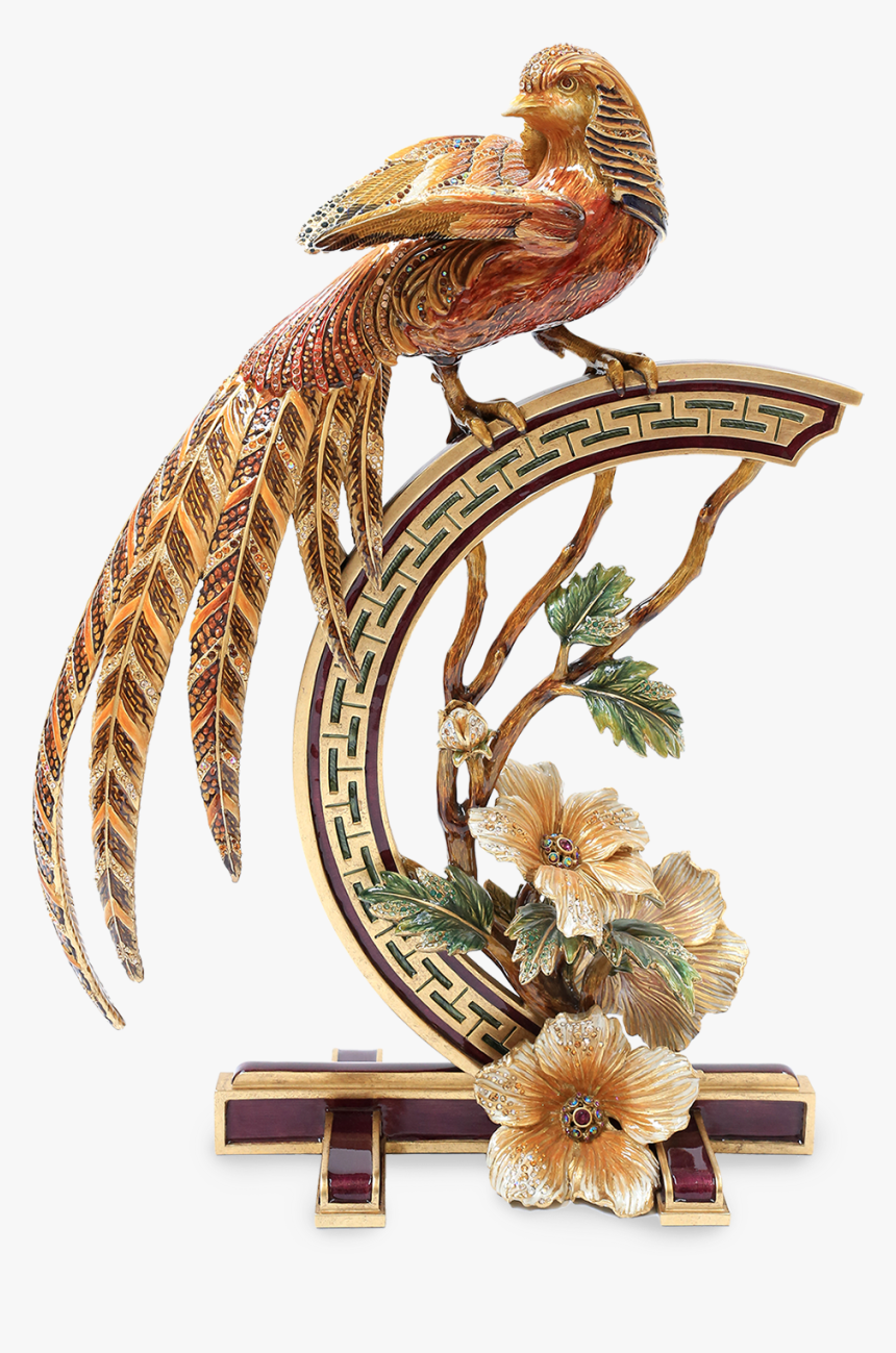 Jay Strongwater Golden Pheasant - Peafowl, HD Png Download