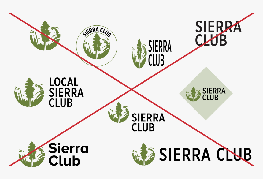 Collection Of Incorrect Usage Of Sierra Club Logo - Sierra Club, HD Png Download