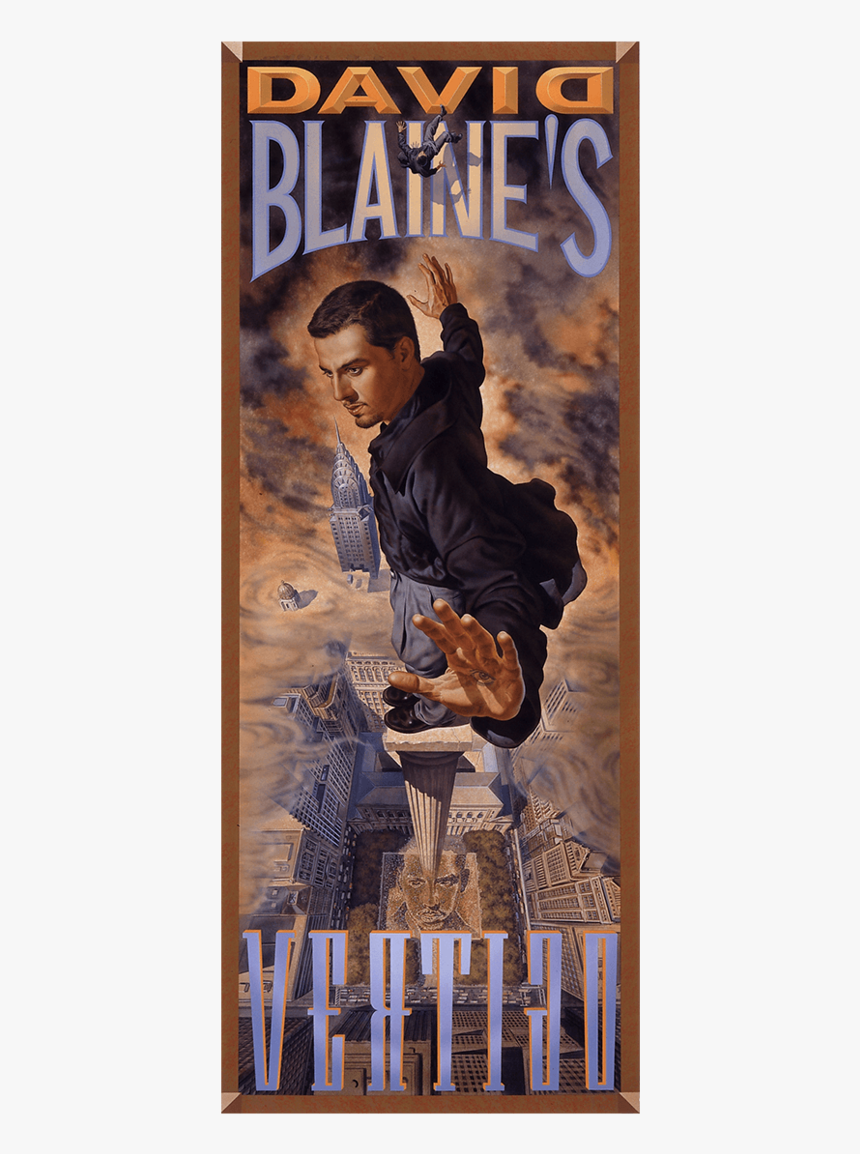 Vertigo Poster - David Blaine Vertigo Poster, HD Png Download