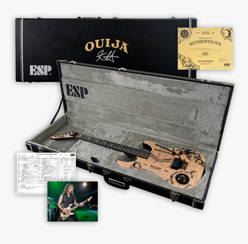 Original - Esp Kirk Hammett Ouija Natural, HD Png Download