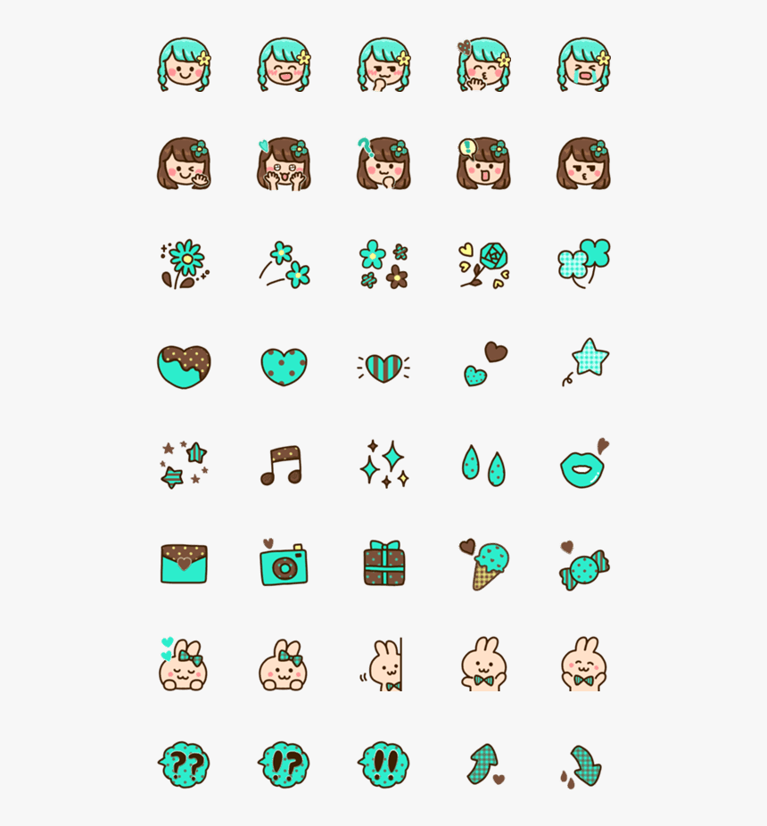 アロハ 絵文字, HD Png Download