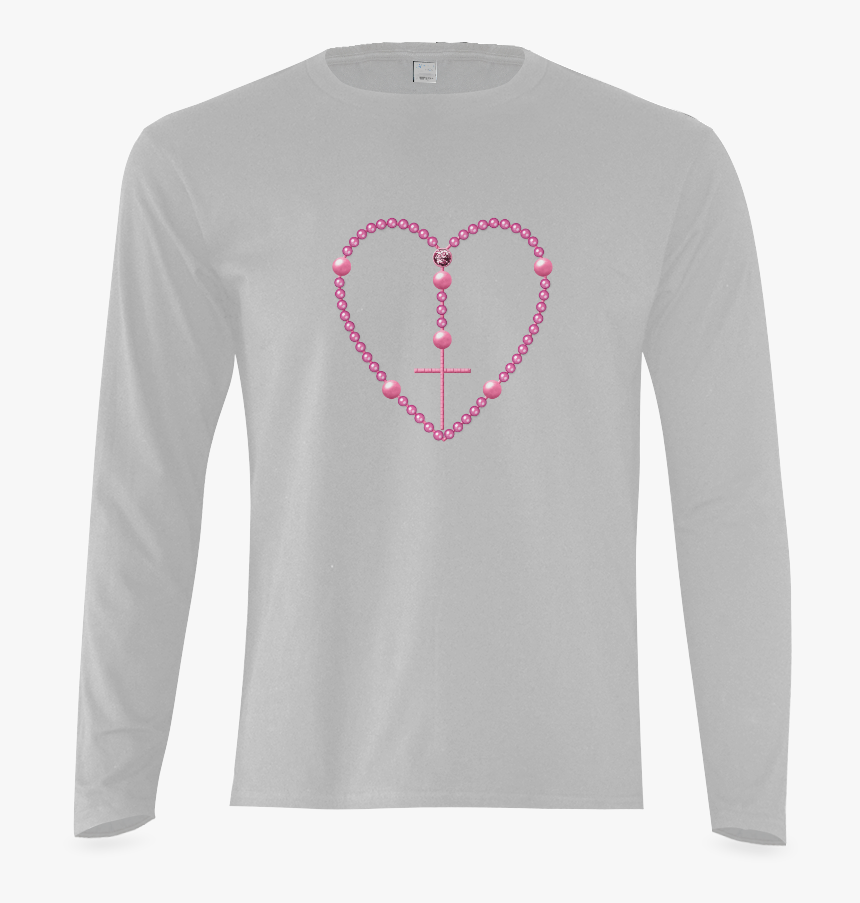 Heart Shaped Rosary - Sweatshirt, HD Png Download