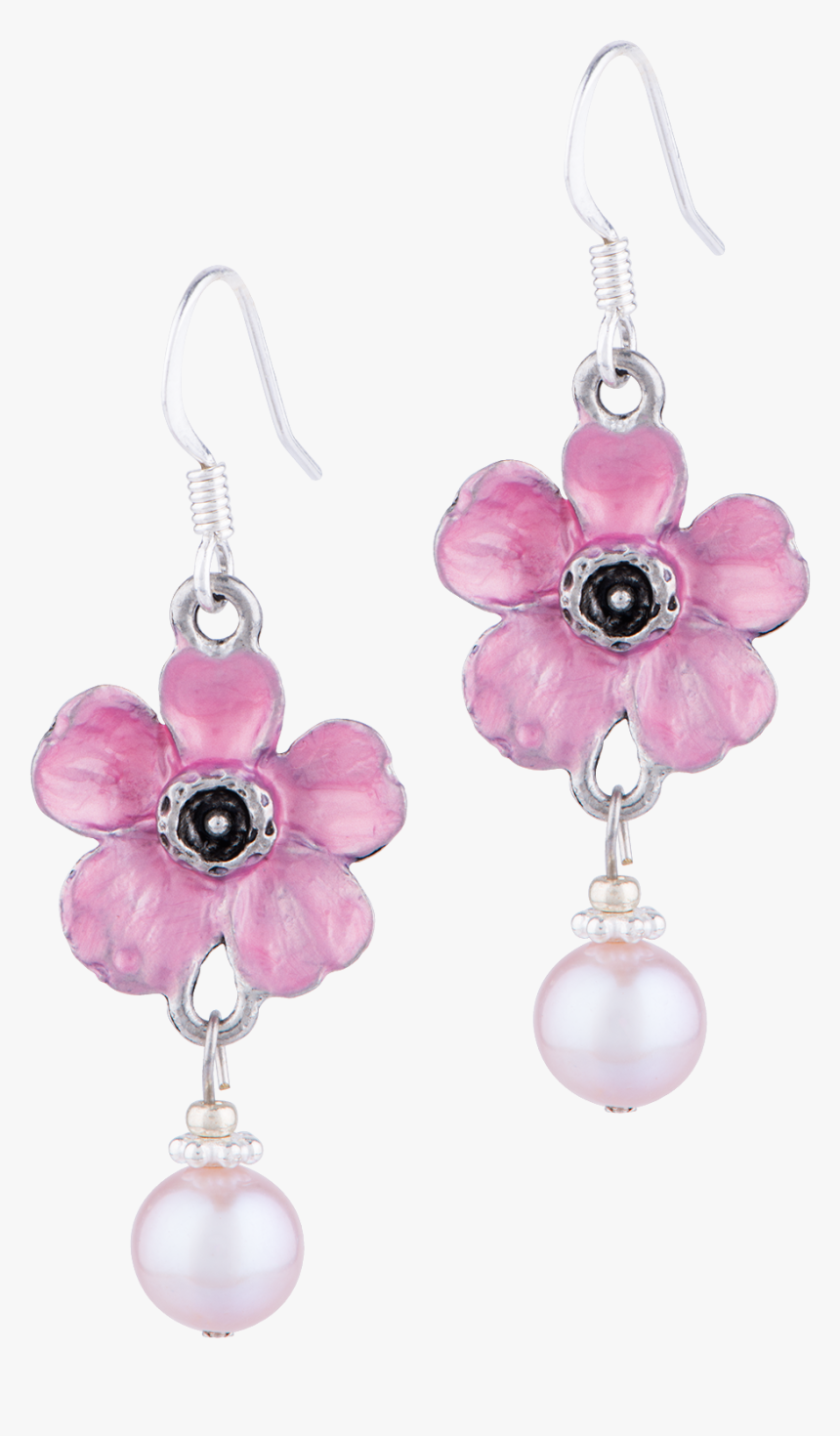 Cherry Blossom Earring Png, Transparent Png