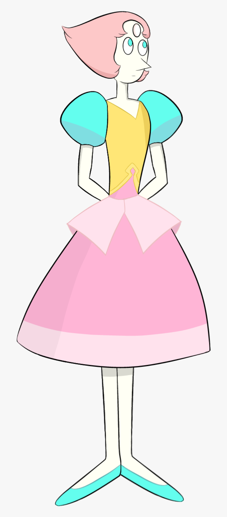 Transparent Diamonds And Pearls Clipart - Pearl Pink Diamond Outfit, HD Png Download