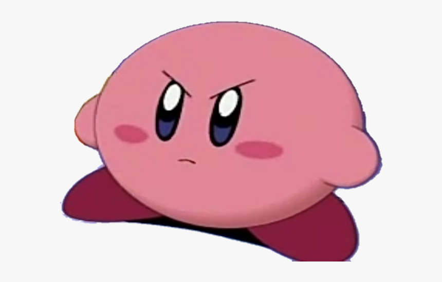 Angerykirby Discord Emoji - Cartoon, HD Png Download