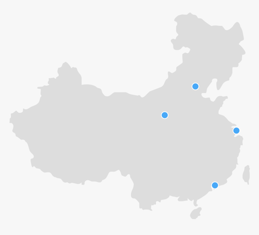Amazon Cloudfront Edge Locations China Map - China Map, HD Png Download