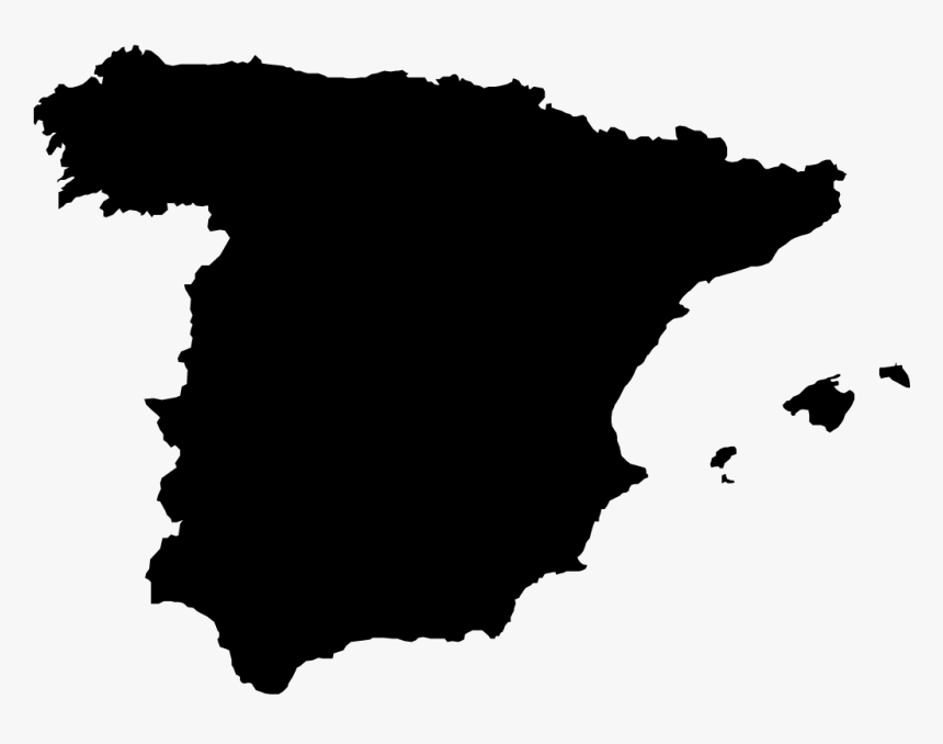 Spain Silhouette Clip Art - Transparent Spain Silhouette, HD Png Download