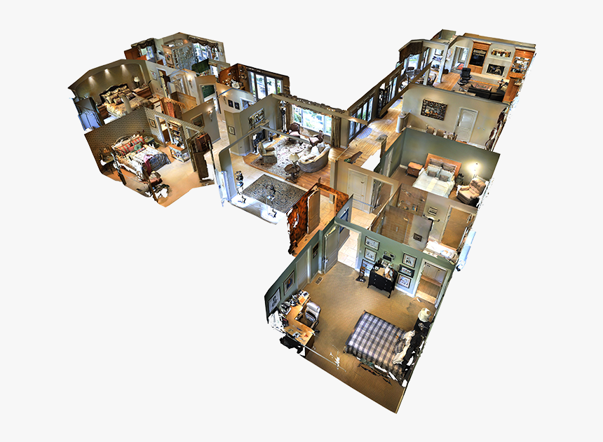Clip Art D Plan De - Powered By Matterport, HD Png Download