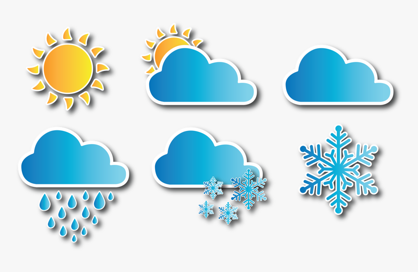 Weather Euclidean Vector Icon - Weather Forecast Png, Transparent Png