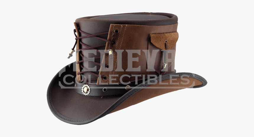 Clip Art Brown Top Hat - Cowboy Hat Steampunk, HD Png Download