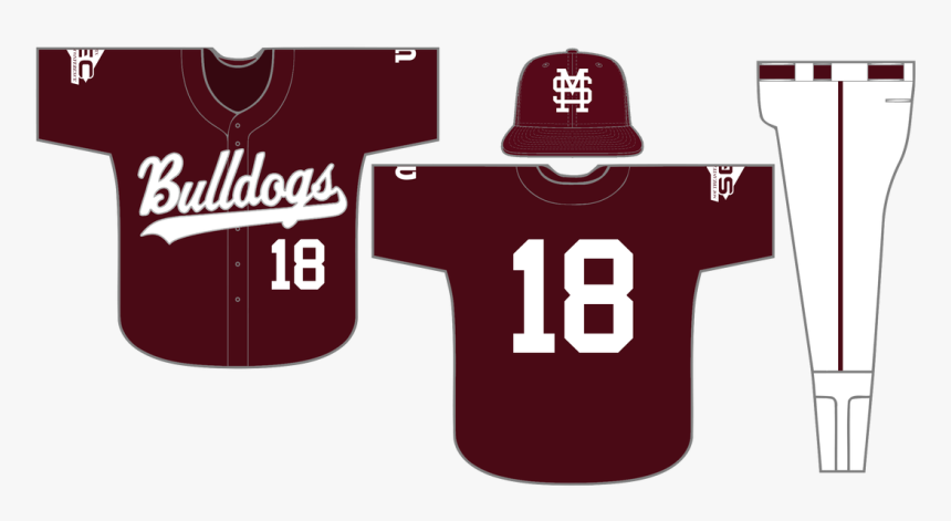 Mississippi State Baseball Home Jersey, HD Png Download