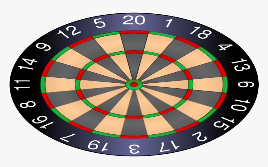 Dart Board Png - Dartboard Png, Transparent Png