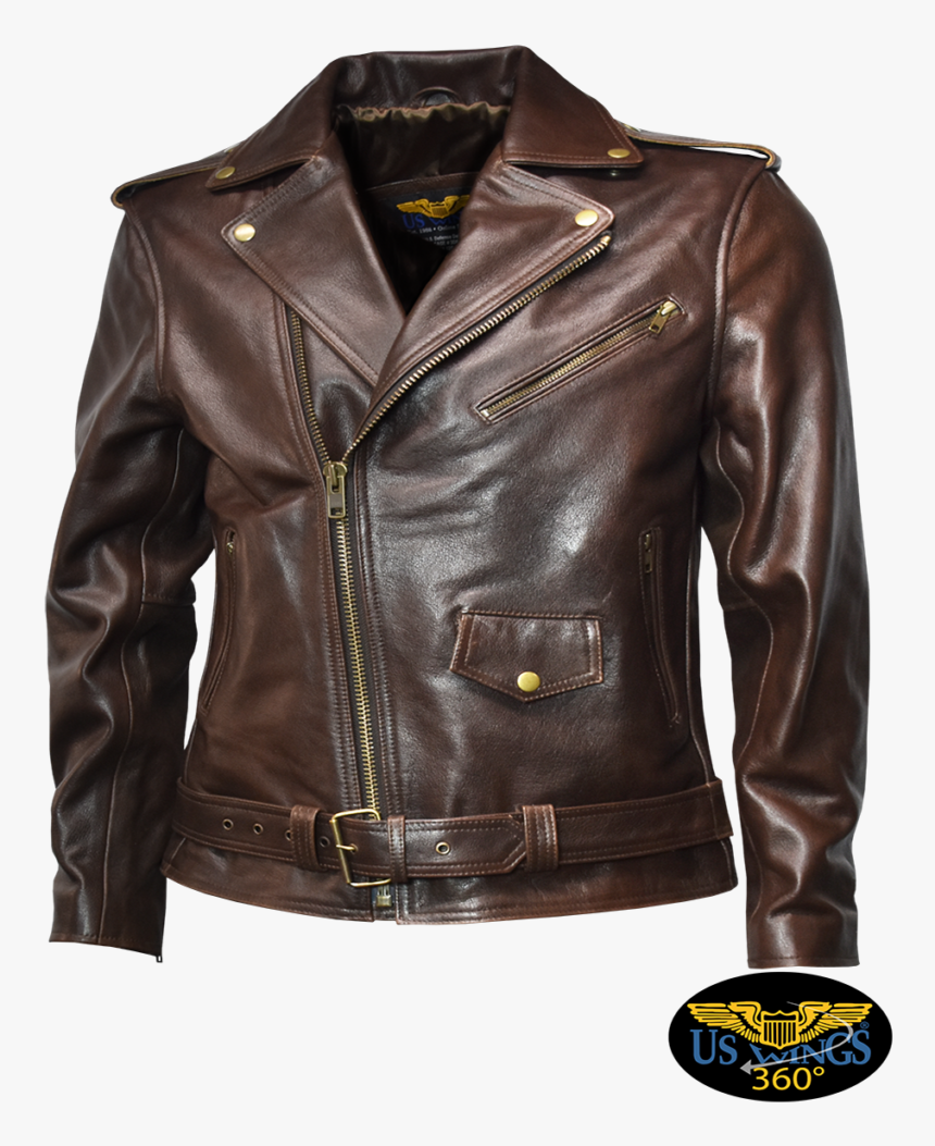 Transparent Top Gun Hat Png - Leather Jacket, Png Download