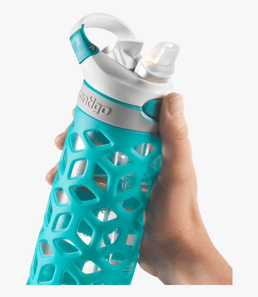 One Hand Water Bottle, HD Png Download