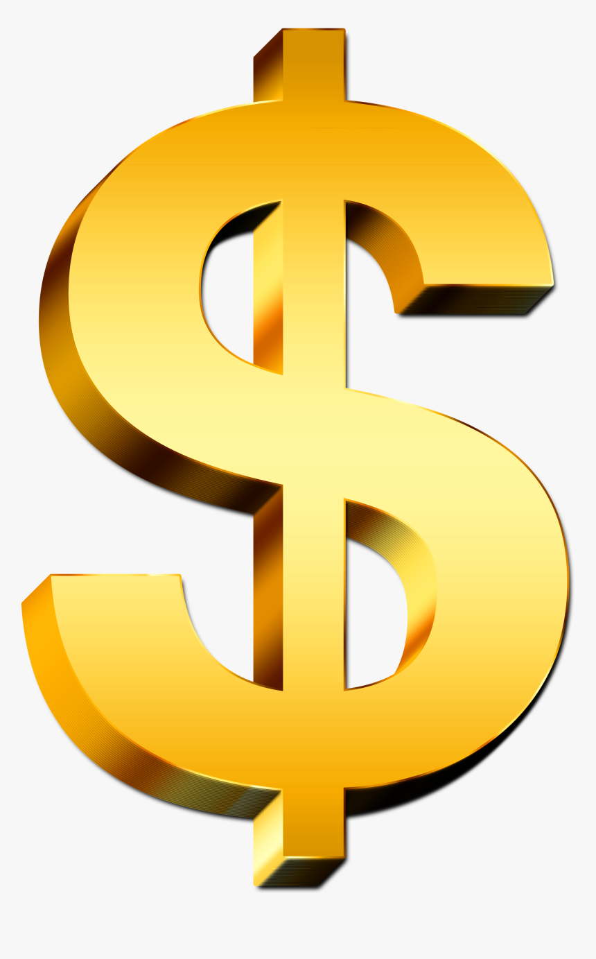 Dollar Sign - Transparent Background Dollar Sign, HD Png Download