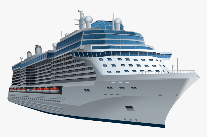 White Cruise Ship Png Clipart - Cruise Ship Transparent Background, Png Download