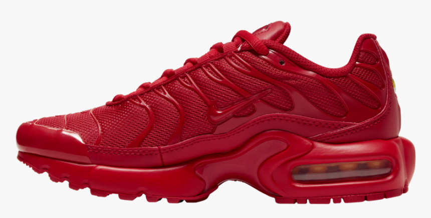 Nike Air Max Plus Triple Red Cq9748-600 Release Date - Nike Air Max Plus Red, HD Png Download