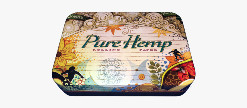 Pure Hemp Limited Edition Art Tin - Cash, HD Png Download