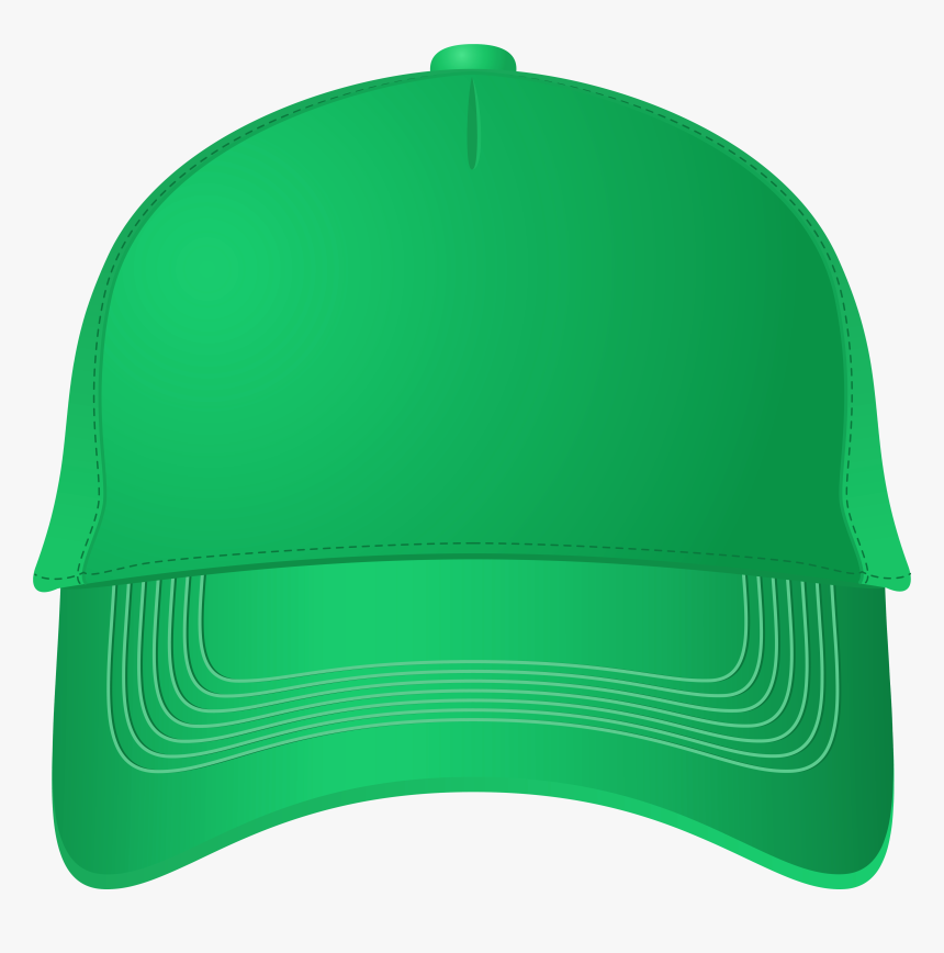 Green Baseball Cap Png Clipart Best Web Clipart - Green Baseball Hat Png, Transparent Png