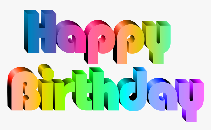 Image Royalty Free Download Birthday Clip Neon - Transparent Happy Birthday Png, Png Download