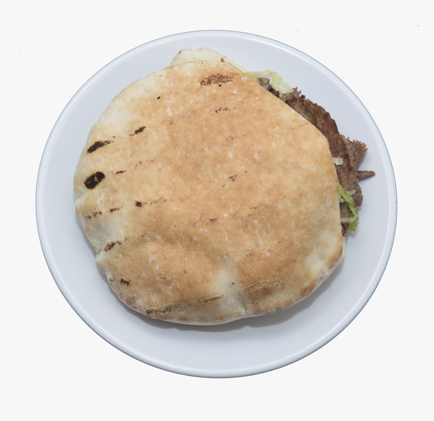 Pita Gyro - Bun - Shaobing, HD Png Download