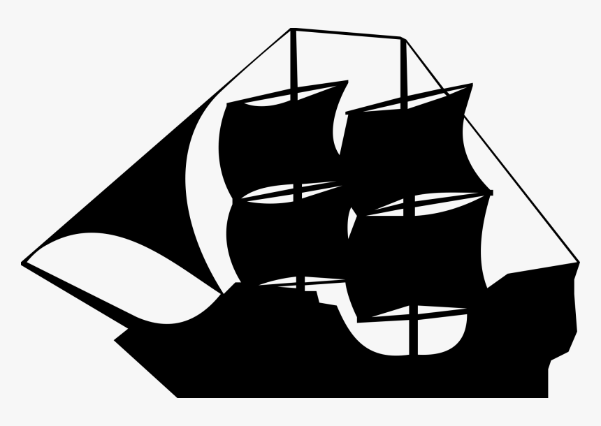 Pirate Ship Clip Art, HD Png Download