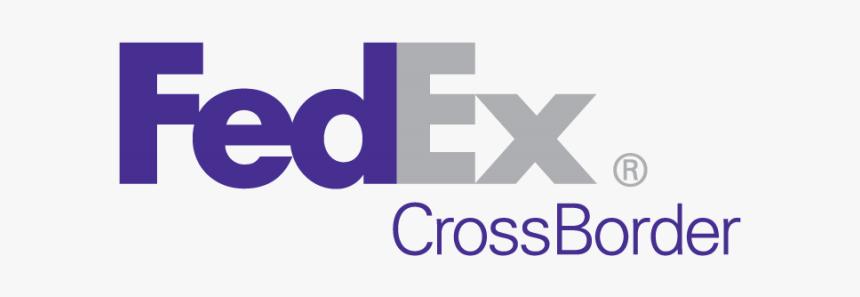 Fedex Crossborder Logo - Fedex Cross Border Logo, HD Png Download