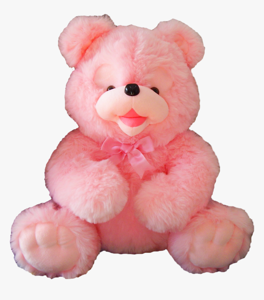 Teddy Bear Png Transparent Image - Pink Transparent Teddy Bear Png, Png Download