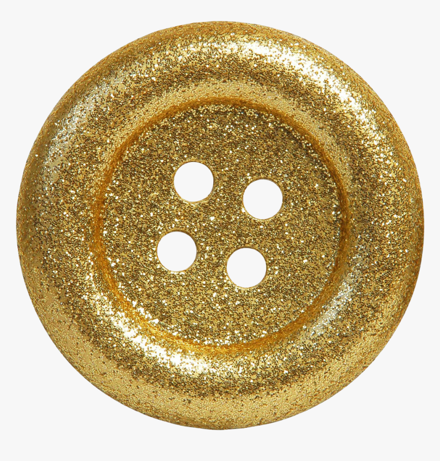Wedding Saree Png Transparent Image - Cloth Gold Button Png, Png Download