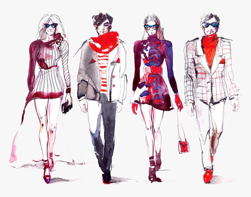 And Deduction Material Fashion Show Color Men Clipart - Fashion Show Transparent Background, HD Png Download