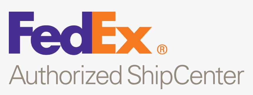 *flat Rate Boxes And Express Envelopes Are Free With - Fedex Ship Center Logo, HD Png Download