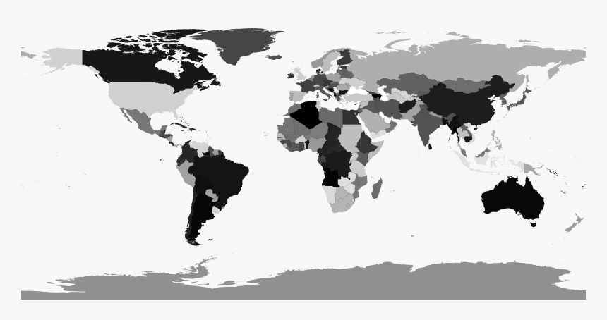 World Map Border Vector Map - Countries Have Single Payer Healthcare, HD Png Download