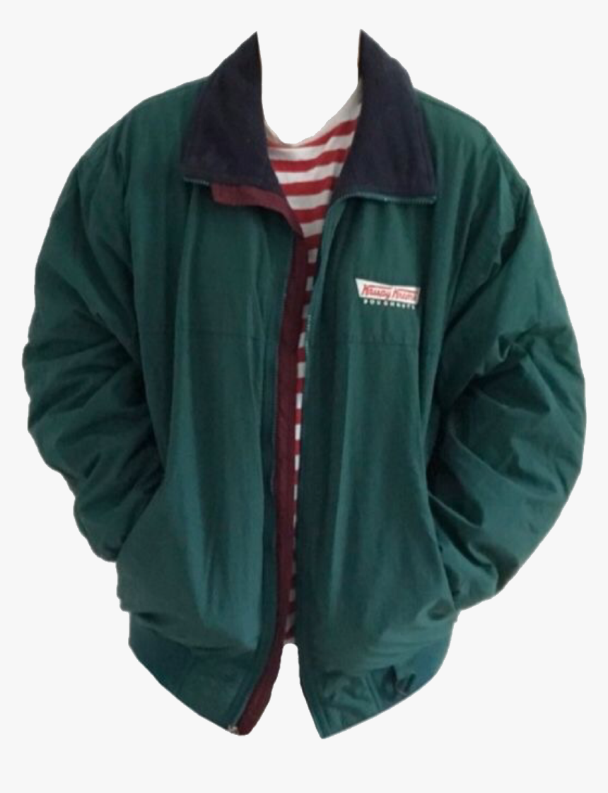 Green Krispy Kreme Jacket, HD Png Download