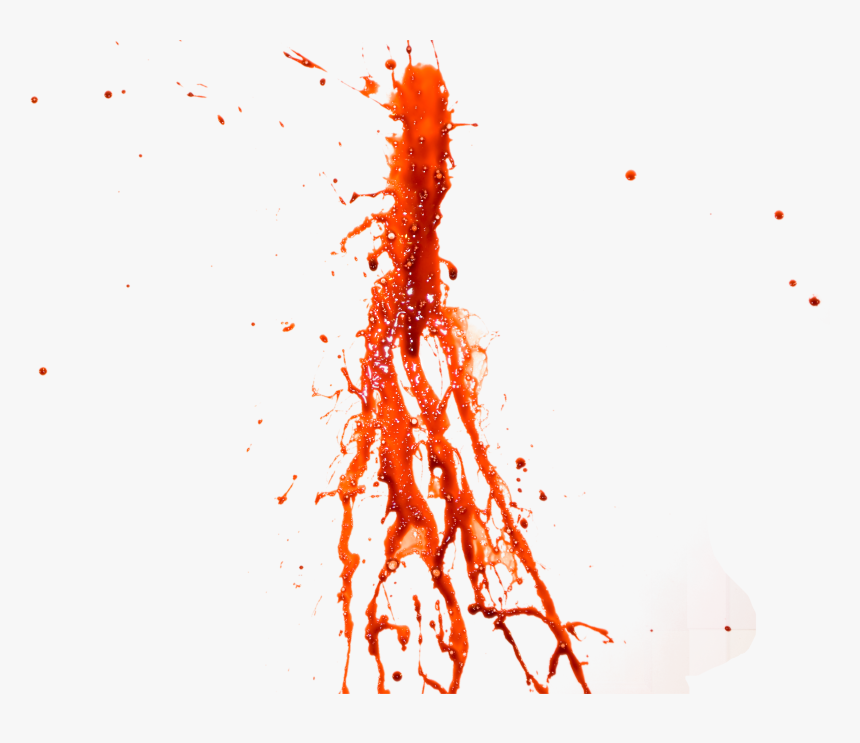 Splatter Eighty Isolated Stock - Blood On Face Png, Transparent Png
