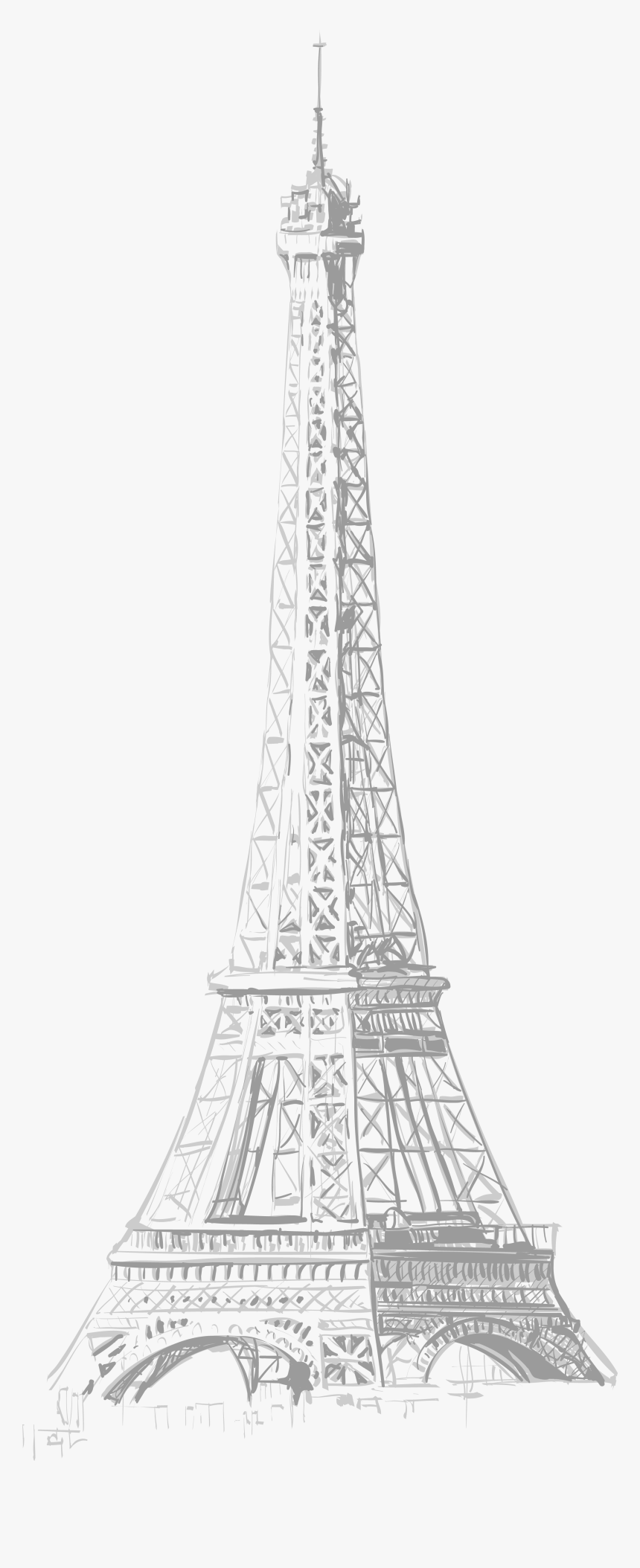Eiffel Transprent Png- - Eiffel Tower Transparent, Png Download