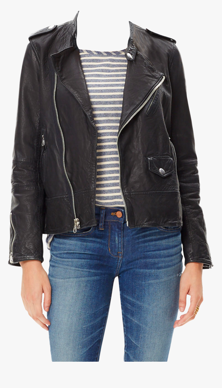 Girl Jacket Png Transparent Image - Jacket, Png Download