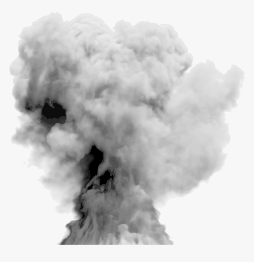 Colored Smoke Transparent Images - Smoke Transparent Background Explosion Png, Png Download