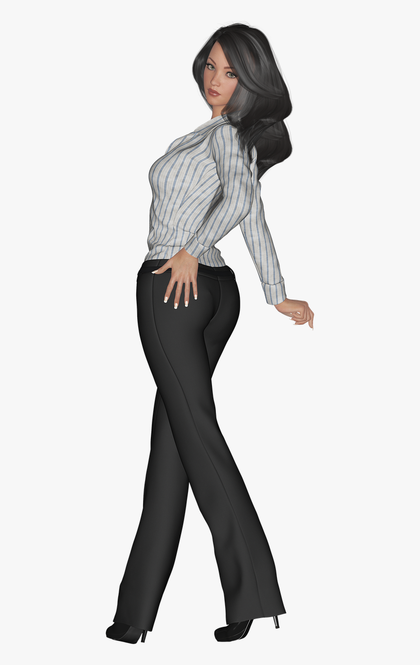 Daz3dstudio Photoshop Png Free Picture - Woman Character Png Free, Transparent Png