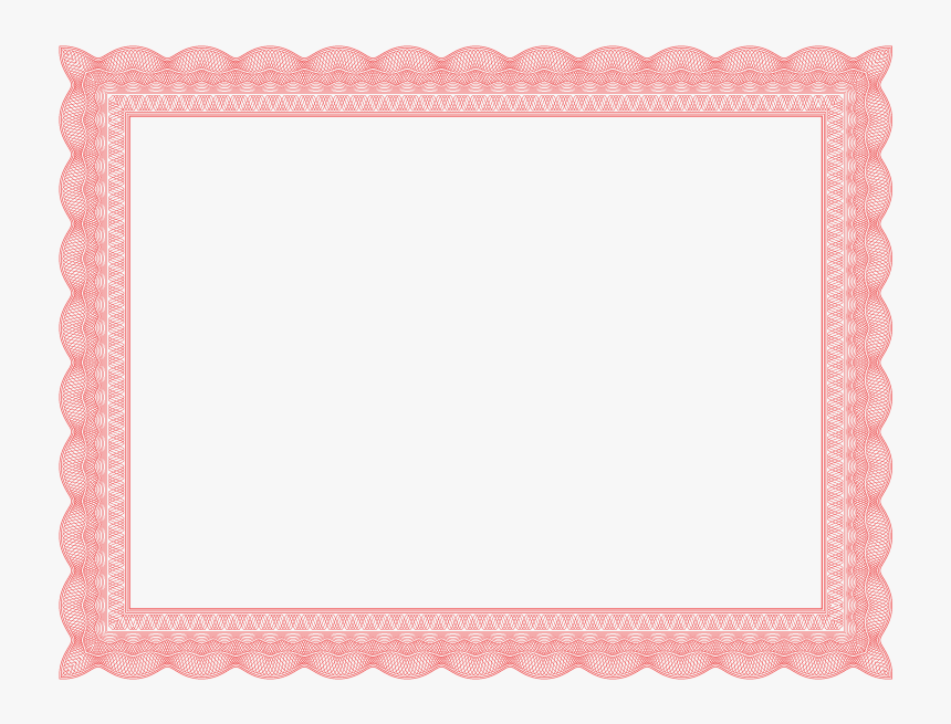 Certificate Border Png Free, Transparent Png